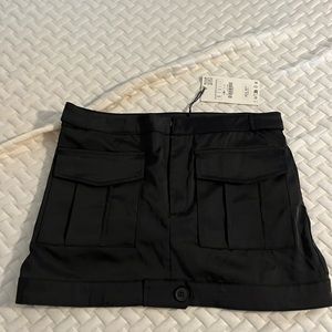 ZARA SKIRT BLACK MINI